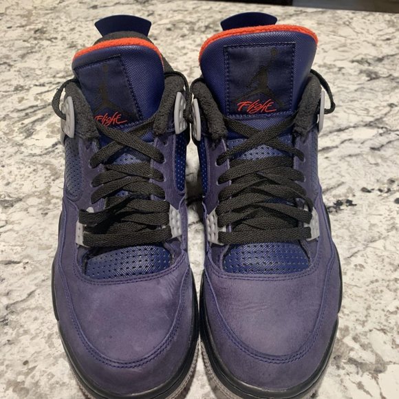Air Jordan 4 Retro 'Winterized' Loyal Blue Sneaker - Picture 4 of 7